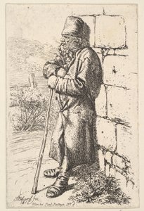De tabaksroker door Johann Christian Erhard