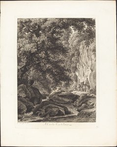 In Cività Castellana door Johann Christian Reinhart