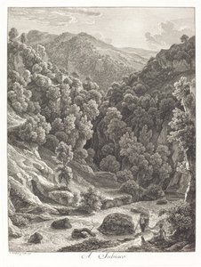 Bij Subiaco (Dichtbij Subiaco) door Johann Christian Reinhart