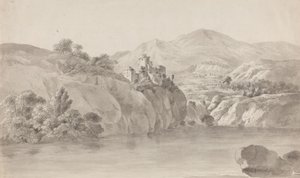 Terracina door Johann Christian Reinhart