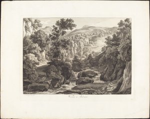 Dichtbij Subiaco door Johann Christian Reinhart