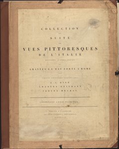 Collectie of reeks pittoreske uitzichten van Italië