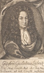 Gottfried Wilhelm Leibniz door Johann Christoph Boecklin