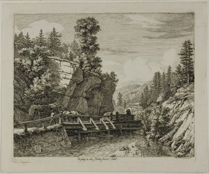 Ingang van de Guttensteiner Vallei
