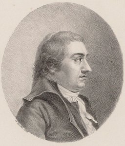 Portret van de Componist Johann Rudolf Zumsteeg 1760-1802, 1826 door Johann Christoph Heckel