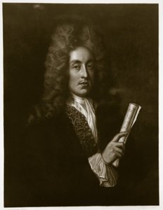 Portret van Henry Purcell (1659-95) gegraveerd door George J. Zobel (1810-81) door Johann Closterman