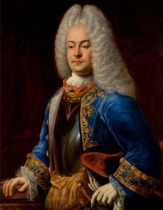 George Albert (1690-1734), Prins van Oost-Friesland door Johann Conrad Eichler