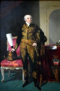 Portret van baron János Malonyay door Johann Ender