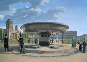 Duits: Die Granitschale im Berliner Lustgarten De granieten schaal bij de Lustgarten, Berlijn