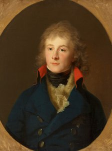 Portret van prins Lodewijk Ferdinand van Pruisen door Johann Friedrich August Tischbein