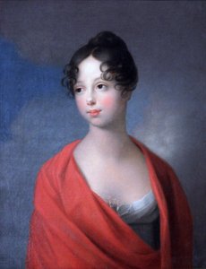 Grootvorstin Catherine Pavlovna van Rusland door Johann Friedrich August Tischbein