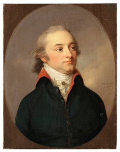 Portret van Friedrich Karl Ludwig, Hertog van Sleeswijk-Holstein-Sonderburg-Beck 1757-1816, 1800 door Johann Friedrich August Tischbein