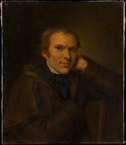 Portret van Johann Friedrich Lauck door Johann Friedrich August Tischbein