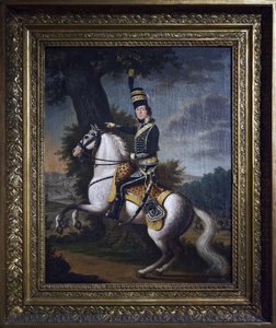 Brigadechef van het 6e Jagersregiment door Johann Friedrich Dryander