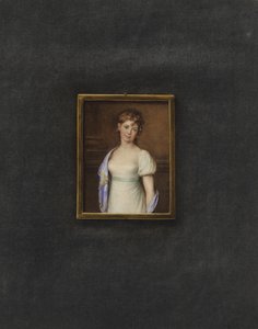 Portret van een onbekende jonge vrouw