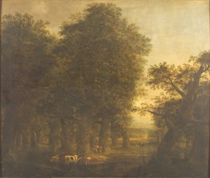 Eikenhout door Johann Friedrich Weitsch