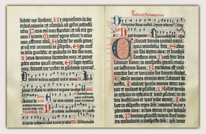 Mainzer Psalter door Johann Fust and Peter Schoeffer