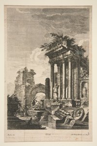 Capriccio met Romeinse Ruïnes