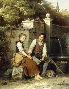 Bij de bron, 1872