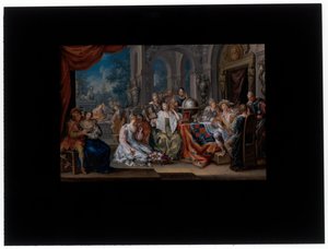 Allegorie van de vijf zintuigen