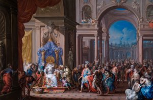De Dood van Cleopatra door Johann Georg Platzer