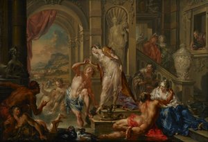 De genoegens van de seizoenen: Zomer, c.1730