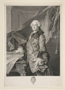 Portret van Abel François Poisson de Vandières, Markies van Marigny (1727-1781)