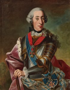 Portret van Prins Clement Francis van Beieren 1722-1770 door Johann Georg Ziesenis the Younger