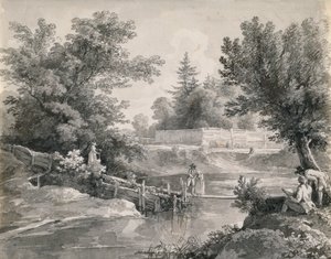 Bij de Hirschanger in de Engelse Tuin