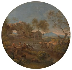 Zuidelijk Landschap met Rotsboog
