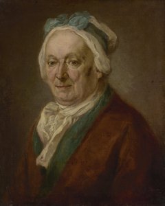 Portret van een man met slaapmuts