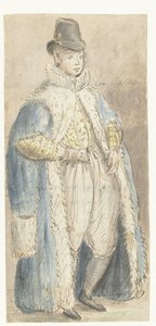 Portret van de zoon van Frederik V van de Palts (?) door Johann Goltz (possibly)
