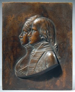 Friedrich Wilhelm III. als kroonprins met echtgenote Luise van Mecklenburg-Strelitz