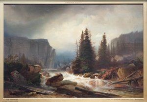 De stroom door Johann Gottfried Steffan