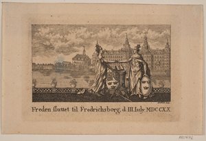 Vrede gesloten in Frederiksborg