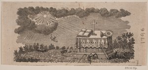 Vignet Gebhardi en Christiani "Koninkrijken Denemarken en Noorwegen en de Hertogdommen Sleeswijk en Holstein Geschiedenis tot onze tijd"