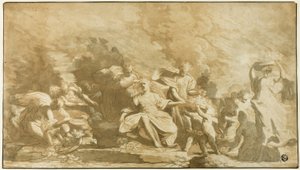 Het koninkrijk van Flora door Johann Gottlieb Prestel