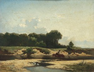 Het paardenwed door Johann Gualbert Raffalt