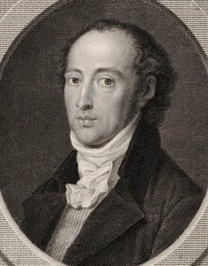 Portret van de componist Johann Anton André 1775-1842, 1800