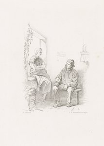 Eerste liefde door Johann Heinrich Maria Hubert Rennefeld