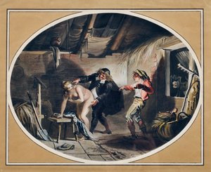 De merrie van Compere Pierre door Johann Heinrich Ramberg