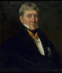 Portret van Franz Gerhard Wegeler 1765-1848, 1839