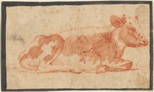 Koe door Johann Heinrich Roos