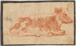 Koe, tweede helft 1600s door Johann Heinrich Roos