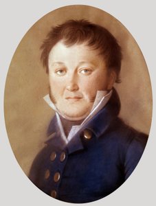 Portret van Louis Constant Wairy door Johann Heinrich Schmidt