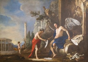 Allegorie van de tijd, Chronos en Eros