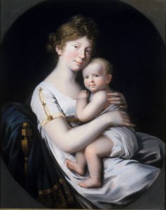 Kroonprinses Luise von Preussen met Kroonprins Friedrich Wilhelm IV
