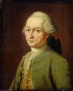 Abraham Gotthelf Kaestner, 1770 door Johann Heinrich Tischbein