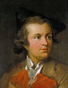 Portret van Gotthold Ephraim Lessing