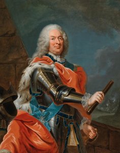 Portret van Willem VIII, landgraaf van Hessen-Kassel door Johann Heinrich Tischbein the Elder
